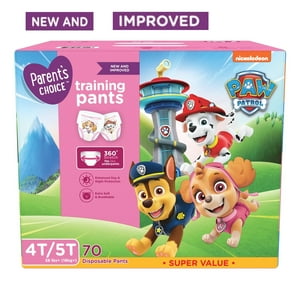 Parents Choice Dry & Gentle Diapers Size 4T , 5T, 70 Ct .Pack Of One HRYT