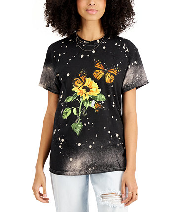 Хлопковая футболка с принтом бабочек для юниоров Love Tribe