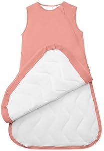 Quilted Supersoft Sleep Sack, 2.5 TOG Premium Bamboo Viscose Warm Baby Sleeping Bag, Thick Babies Wearable Blanket PurComfy