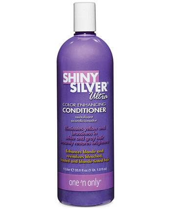 Кондиционер для улучшения цвета Shiny Silver Ultra, 33,8 унции, от PUREBEAUTY Salon & Spa One n' Only