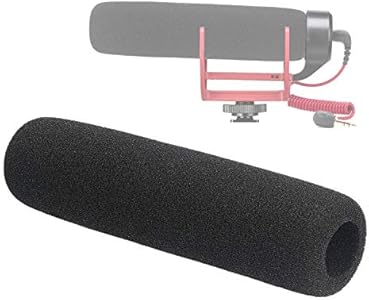 Rode Deadcat Windscreen Foam for Rode VideoMic Go Camera Microphone, Indoor Mic Windshield Pop Filter by SUNMON Sunmon