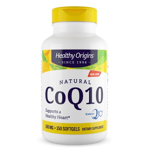 Гели Healthy Origins CoQ10 — 100 мг — 150 мягких капсул Healthy Origins