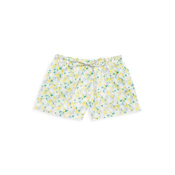 Baby Girl's, Little Girl's &amp; Girl's Floral Shorts Something Navy