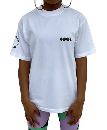 Хлопковая футболка с рисунком End Racism 2 COOL Creative