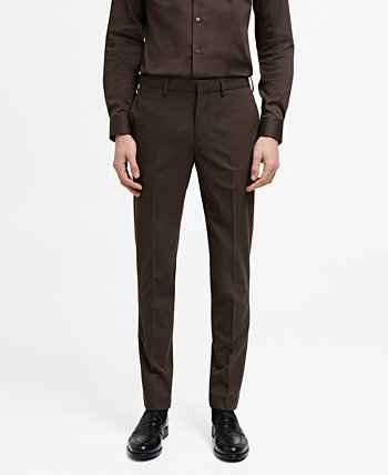 Men's EU Super Slim-Fit Suit Pants Mango