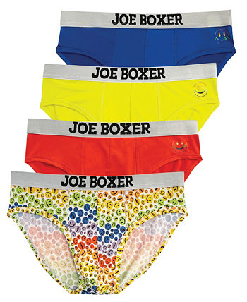 Мужские спортивные трусы Rainbow Lickies, упаковка из 4 шт. JOE BOXER