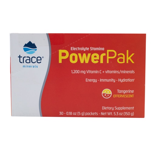 Trace Minerals Research Electrolyte Stamina Power Pak Tangerine - 30 пакетиков Trace Minerals ®