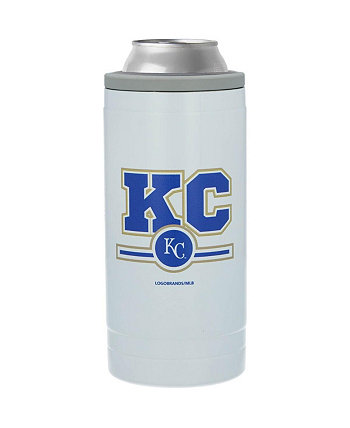 Kansas City Royals Тонкая банка-холодильник Letterman емкостью 12 унций Logo Brand