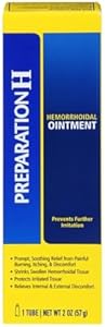 Preparation H Hemorrhoid Ointment, Itching, Burning and Discomfort Relief - 1 Oz Tube Preparation H