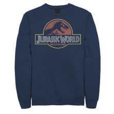 Мужская толстовка с логотипом Jurassic World Classic Retro T-Rex с логотипом Jurassic Park