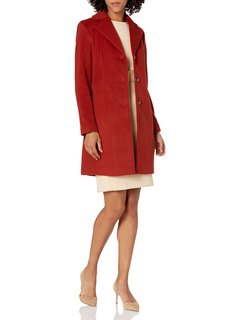 Calvin Klein женское классическое пальто из смесовой шерсти и кашемира Calvin Klein