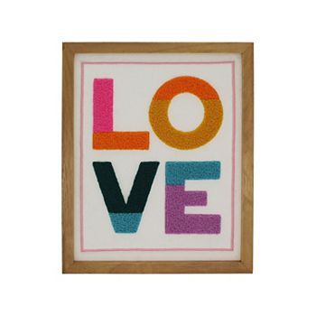 Celebrate Together™ Valentine's Day Rainbow Love Framed Wall Art Celebrate Together