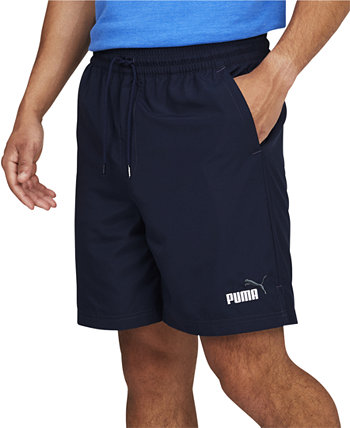 Мужские влагоотводящие шорты Essentials+ с вышитым логотипом длиной 7 дюймов и шнурком PUMA