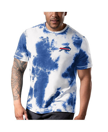 Мужская футболка Royal Buffalo Bills Freestyle Tie Dye MSX by Michael Strahan