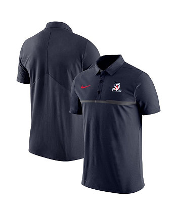 Мужская темно-синяя рубашка-поло Arizona Wildcats 2023 Coaches Performance Nike