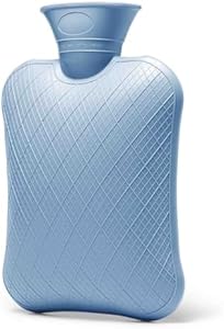 FORICOM Hot Water Bottles for Pain Relief,Muscles, Back, Neck, Shoulder,Feet,Tummy. Warm Water Bottle,Hot Water Bag for Back Pain, Heating Pad 2Liter, Non Toxic and Rubber, Hot and Cold Therapy Foricom