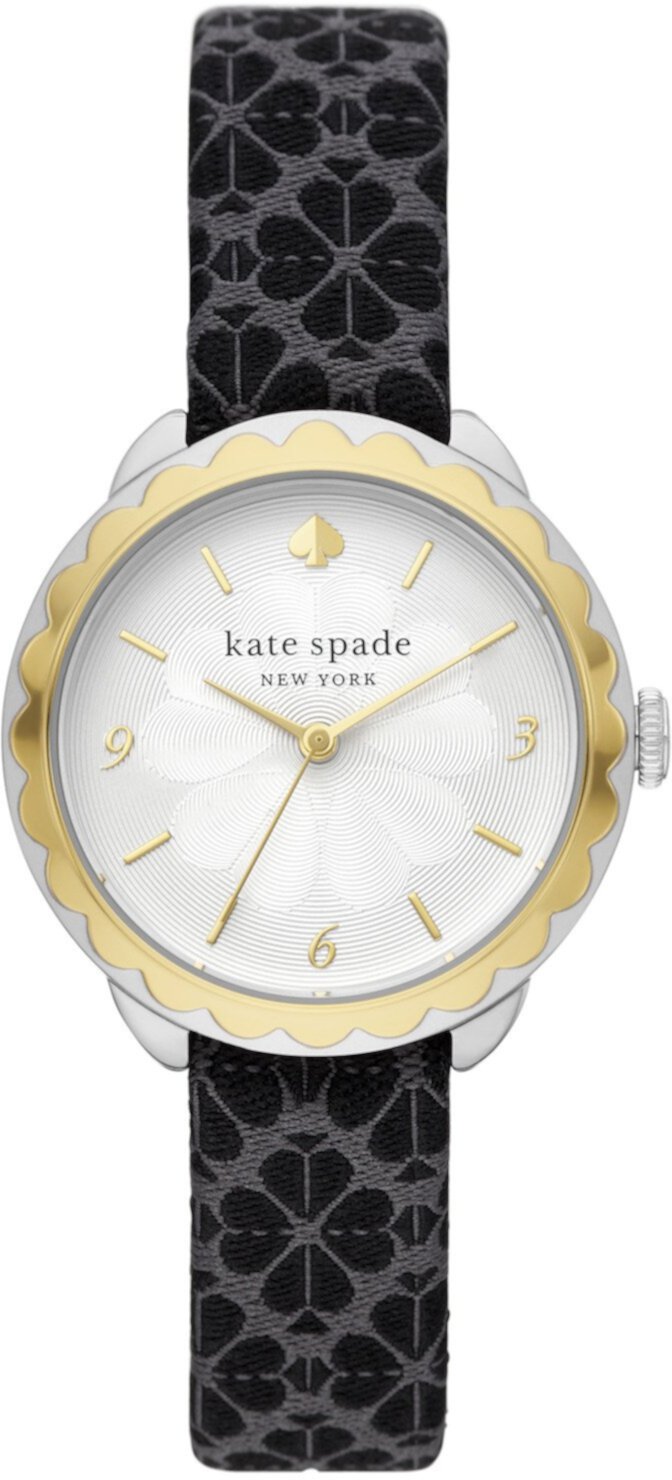 Часы Morningside из жаккардовой кожи диаметром 34 мм — KSW1771 Kate Spade New York