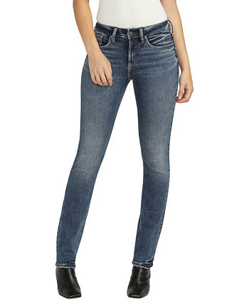 Женские прямые джинсы Suki со средней посадкой Silver Jeans Co.