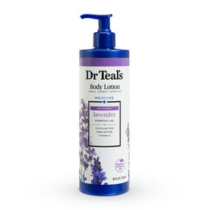 Dr Teal's Body Lotion, 24 Hour Moisture + Soothing with Lavender Essential Oil, 18 fl oz. Dr Teal's