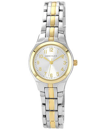 Женские двухцветные часы-браслет 28x26 мм Anne Klein