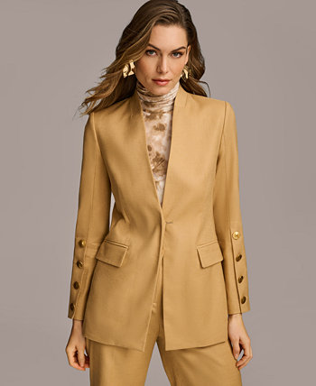 Женский пиджак с рукавами на пуговицах Donna Karan New York