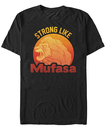 Мужская футболка с коротким рукавом Strong Like Mufasa Disney Lion King