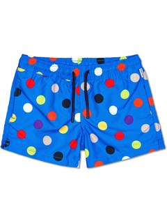 Big Dot Swim Shorts (Toddler/Little Kids/Big Kids) Happy Socks