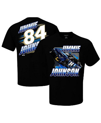 Мужская черная футболка Jimmie Johnson Blister Legacy Motor Club Team Collection