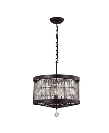 Подвесной светильник для дома с 4 лампами Hawkins, 19 дюймов, со световым комплектом Home Accessories