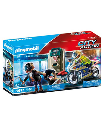 Набор из 32 предметов для погони за грабителями банков Playmobil
