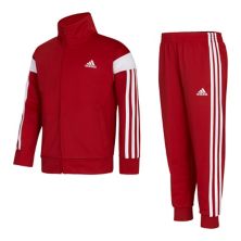 Спортивная куртка на молнии и брюки для бега adidas Event 21 для мальчиков 4–7 лет Adidas