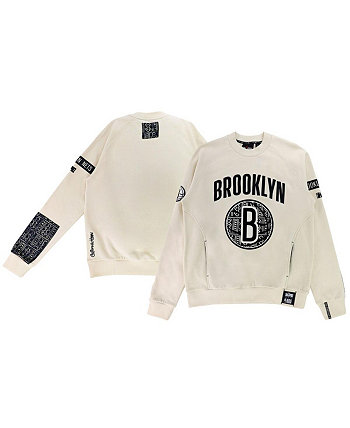 Мужской и женский пуловер-толстовка NBA x Cream Brooklyn Nets Culture & Hoops Heavyweight Two Hype