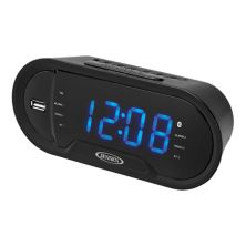 Jensen Digital Alarm Clock with Bluetooth Jensen