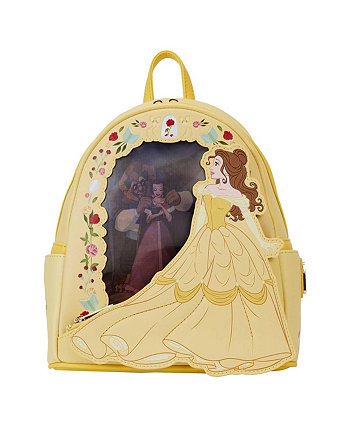 Men's and Women's Belle Beauty and The Beast Lenticular Mini Backpack Loungefly