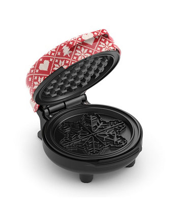 Mini Red Knit Waffle Maker Bella