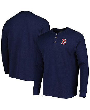 Мужская темно-синяя футболка с длинным рукавом Boston Red Sox Maverick Dunbrooke