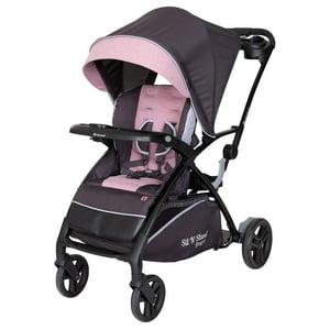 Baby Trend Sit N' Stand 5-in-1 Shopper Stroller, Cassis Sit N' Stand Shopper Pink Visit the Baby Trend Store