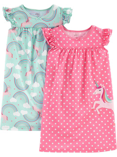 2 комплекта ночных рубашек (для маленьких / больших детей) Simple Joys by Carter's