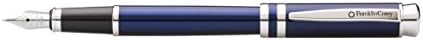 Franklin Covey Freemont Translucent Royal Blue Medium Nib Fountain Pen Cross