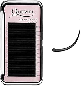 QUEWEL Magnetic Eyelashes Natural Look, 2 Pair Reusable Magnetic Eyelashes with Applicator, No Glue Needed Magnetic Eyelashes Magnetic Lashes Kit, Easy to Wear and Remove(Magnetic Eyelashes-A02) QUEWEL