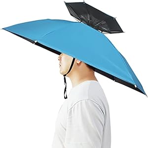 Зонт Bocampty Umbrella Hat, 37 дюймов Bocampty