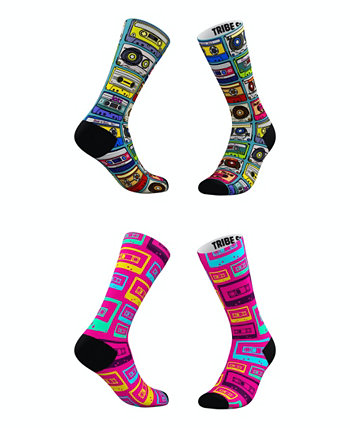 Мужские и женские носки с магнитной лентой, набор из 2 шт. Tribe Socks