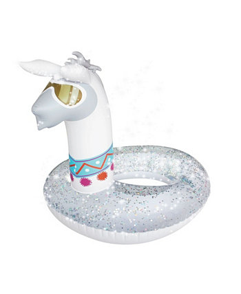 надувное кольцо Glitter Llama Pool Float Ring Splash Buddies