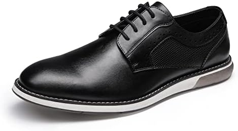 Bruno Marc Men's Plain Toe Oxford Shoes Business Formal Derby Dress Sneakers BRUNO MARC