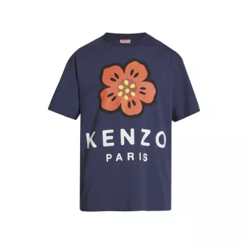 Футболка с логотипом Poppy KENZO