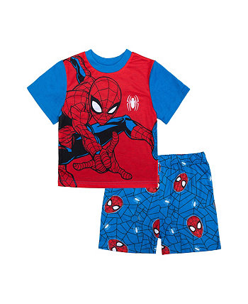 Комплект пижамных шорт для мальчиков из 2 предметов SPIDERMAN
