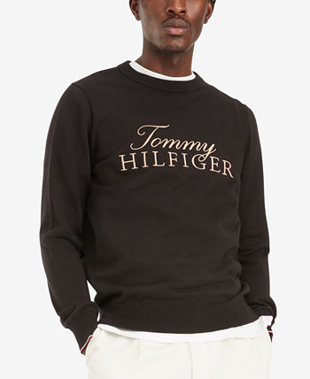 Мужской свитер с круглым вырезом и логотипом Niles Tommy Hilfiger