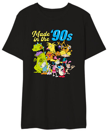 Мужская футболка Nickelodeon, выполненная в 90-х годах AIRWAVES