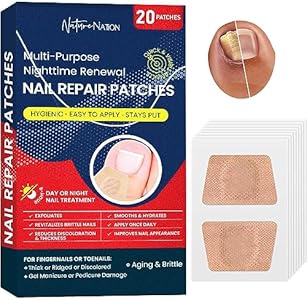 Multi-Purpose Fungus Nail Patches, Toenail Fungus Treatment, Nail Fungus Treatment for Toenail, Ingrown Toenail Treatment, Toe Nail Fungus Treatment Extra Strength, Nighttime Fungal Nail Patches Chlffua