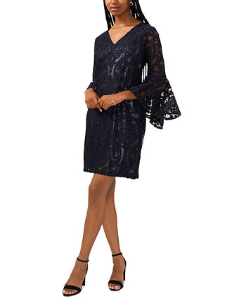 Женское кружевное платье с рукавами колокол от MSK MSK